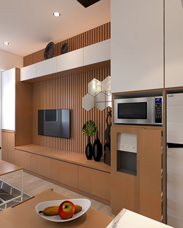 Backdrop TV Minimalis Modern