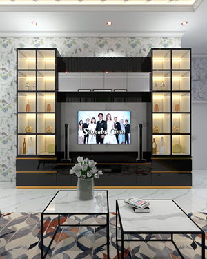 Backdrop TV Ruang Keluarga